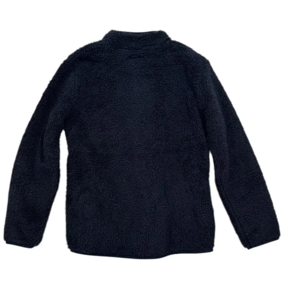 NWT The Children’s Place Sherpa Fleece Jacket Kids XXL 16 Blue Full Zip